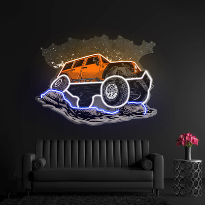 Rock Crowler Led Neon Sign Light Custom Led Signs - Shineneon