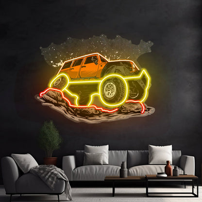 Rock Crowler Led Neon Sign Light Custom Led Signs - Shineneon