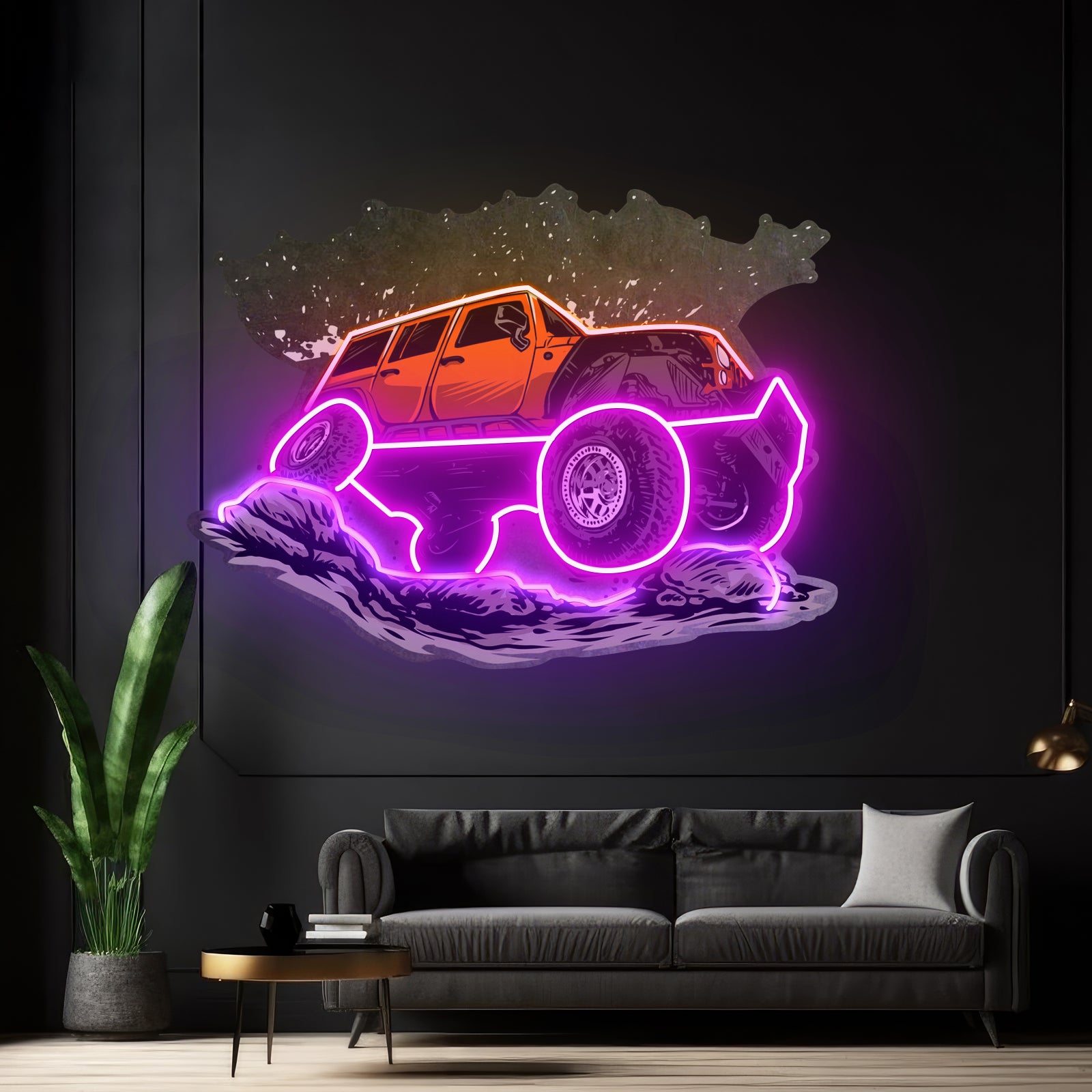 Rock Crowler Led Neon Sign Light Custom Led Signs