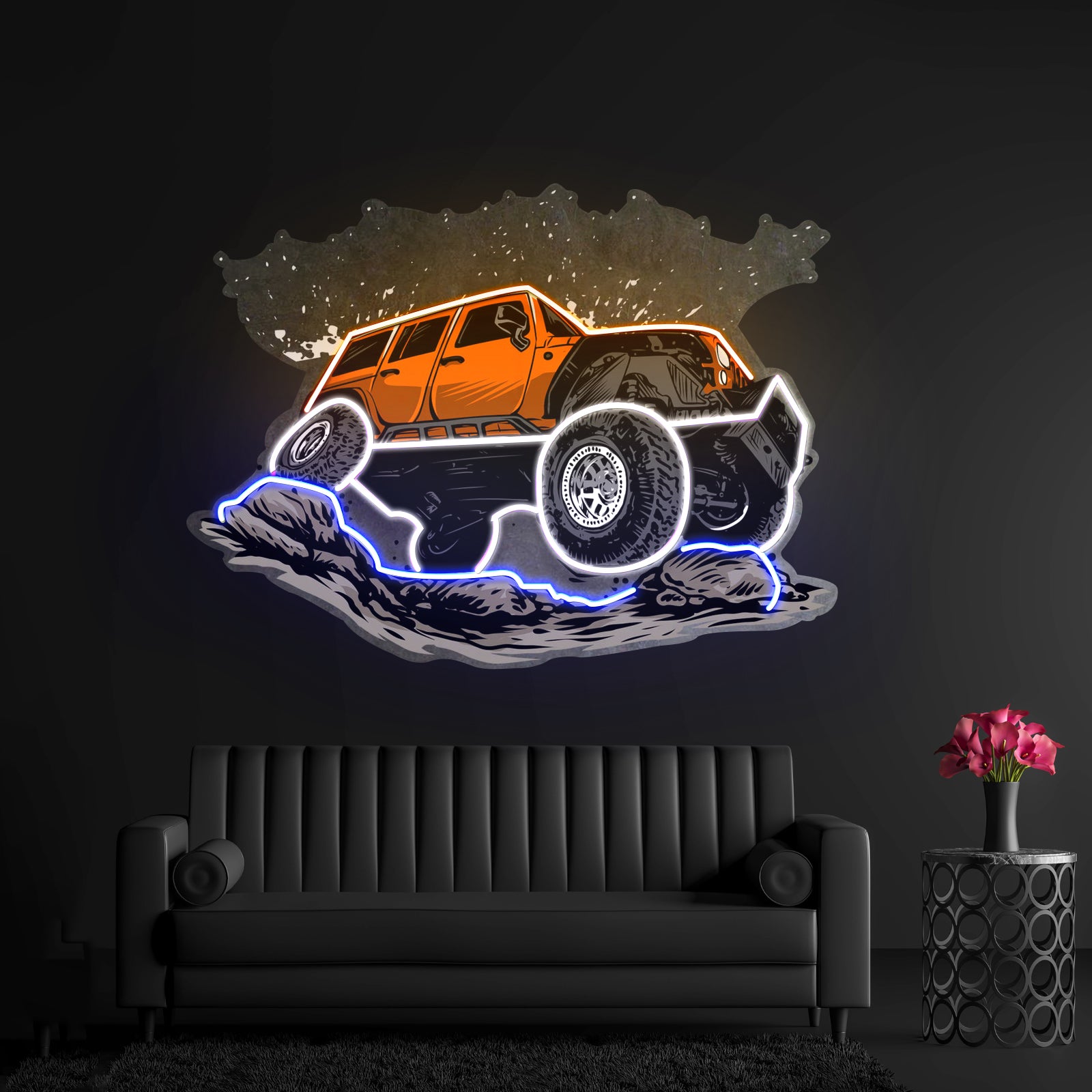 Rock Crowler Led Neon Sign Light Custom Led Signs