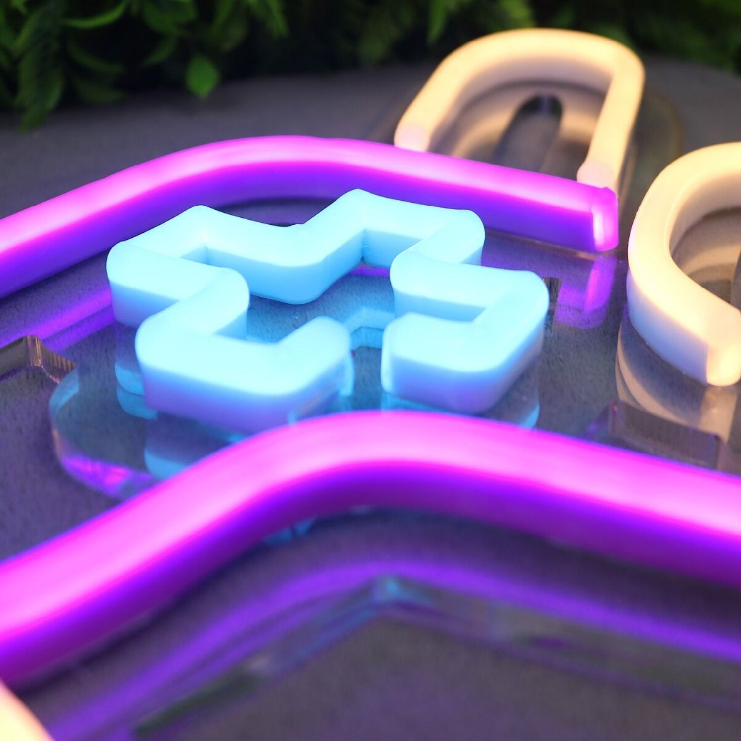 Rock Gesture With Game Controller Led Neon Sign - Shineneon