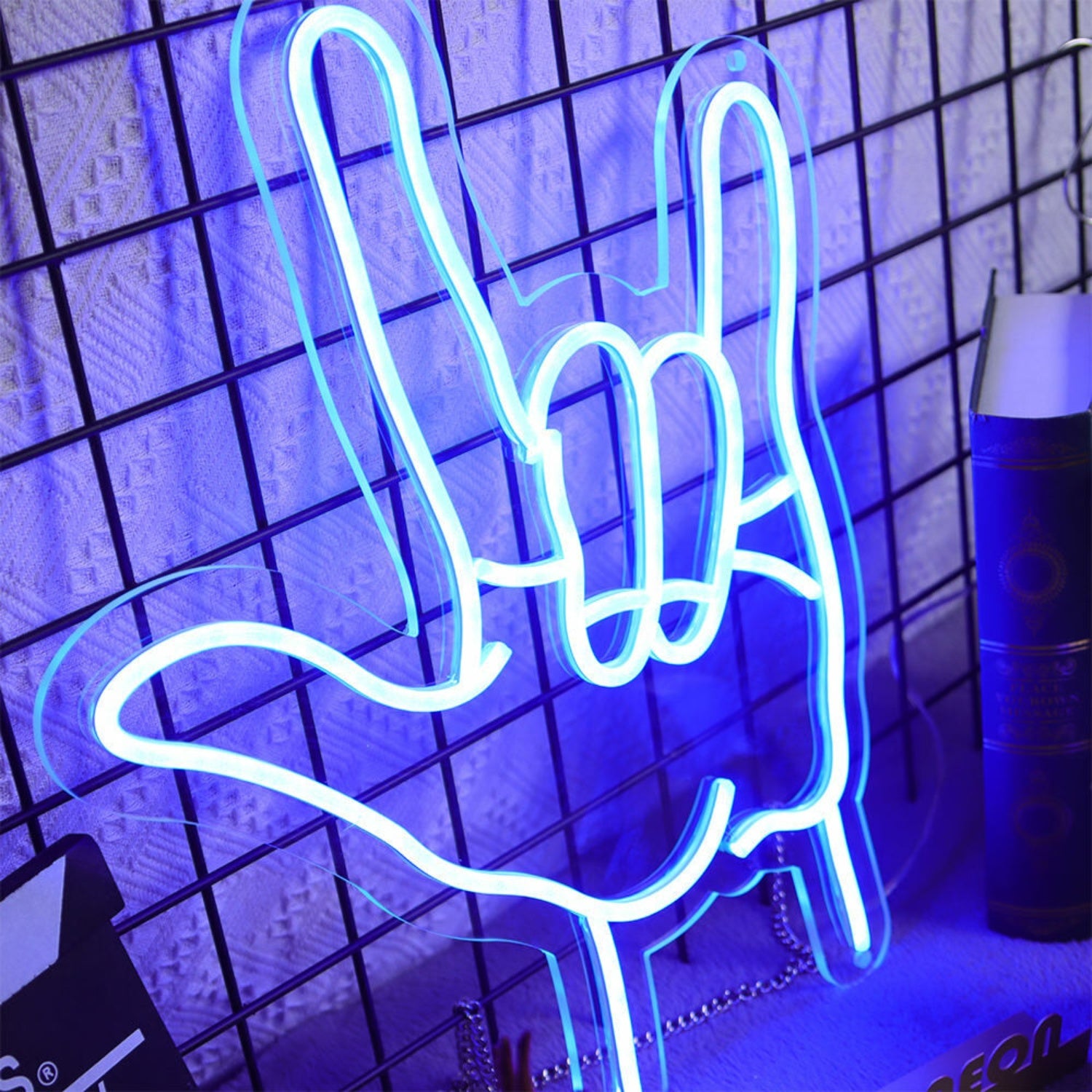 Rock Hand Gesture Led Neon Sign For Music Lovers | Shineneon