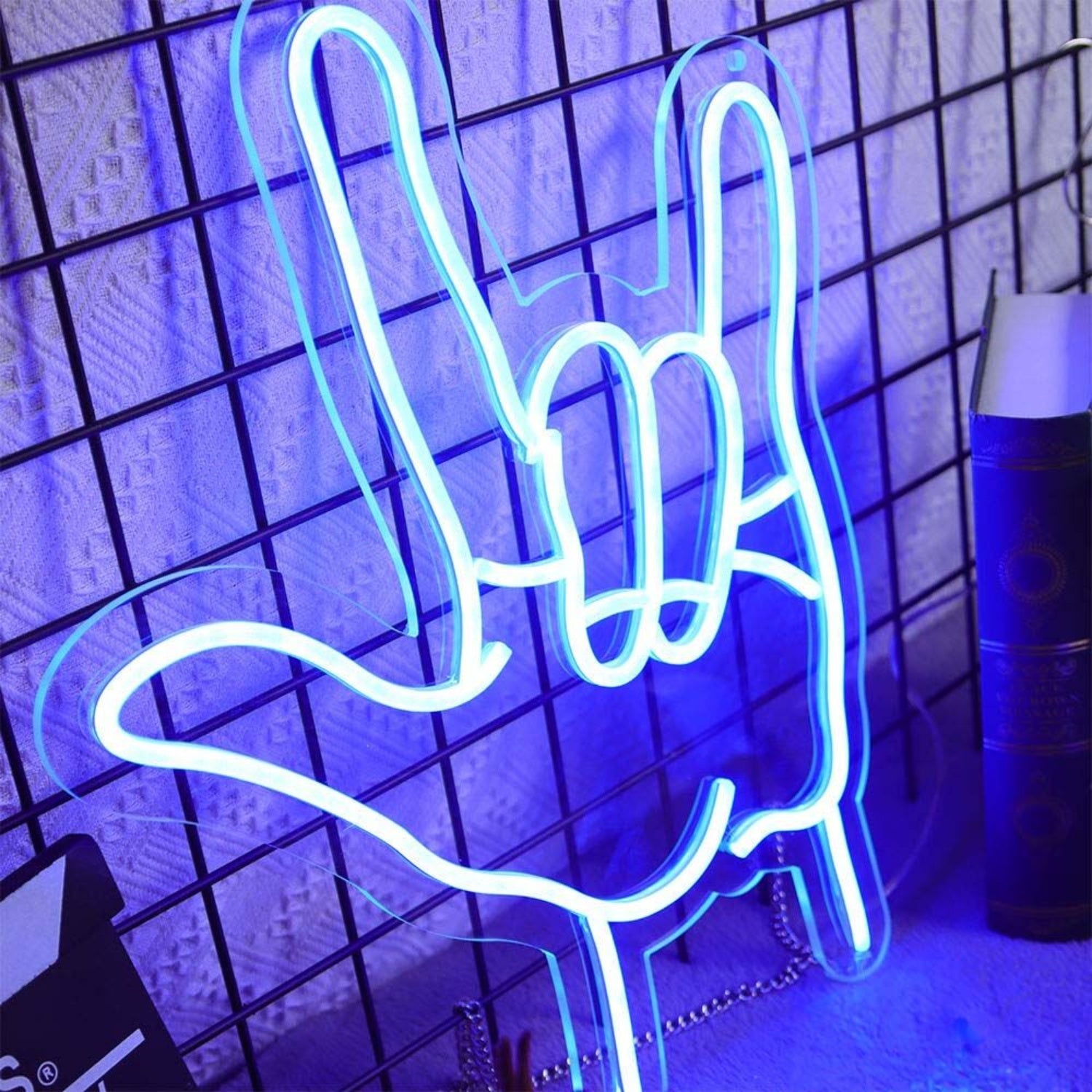 Rock Hand Gesture Led Neon Sign For Music Lovers | Shineneon