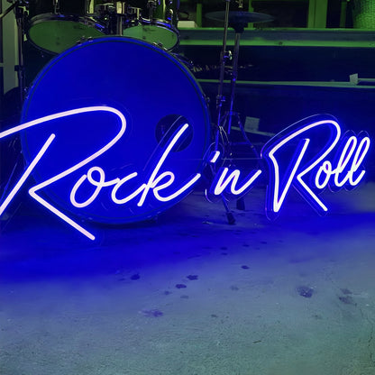Rock N Roll Electrifying Neon Sign For Your Space | Shineneon