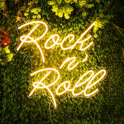 Rock N Roll Led Neon Sign For Music Lovers And Studios | Shineneon