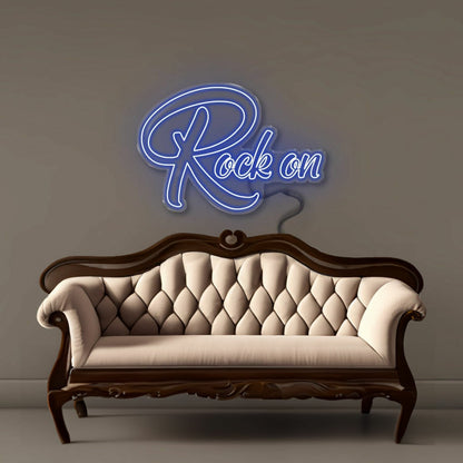Rock On Led Neon Signs | Shineneon