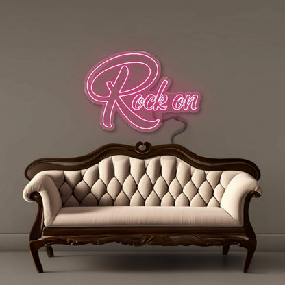 Rock On Led Neon Signs | Shineneon