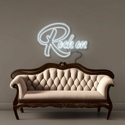 Rock On Led Neon Signs | Shineneon