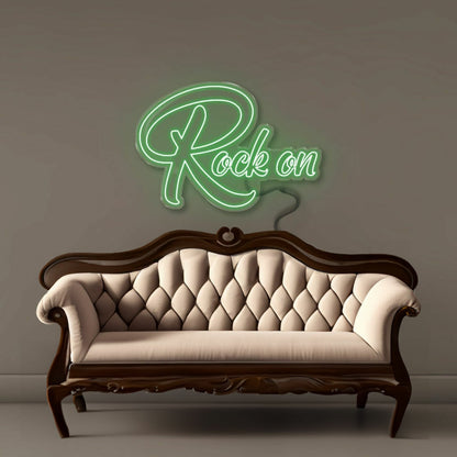 Rock On Led Neon Signs | Shineneon