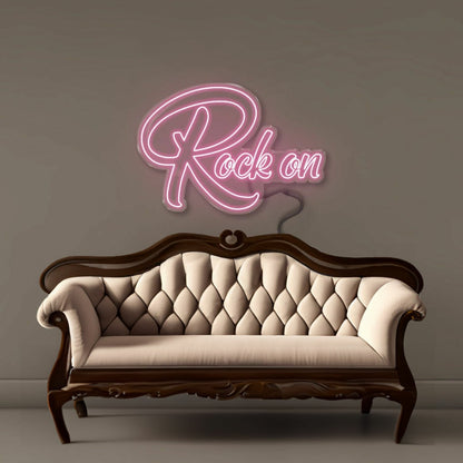 Rock On Led Neon Signs | Shineneon