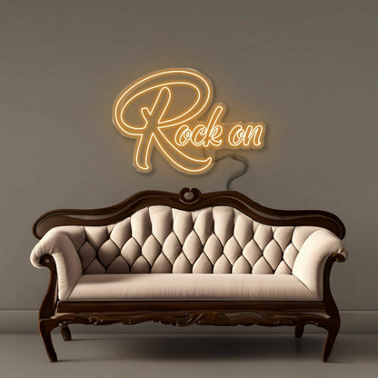 Rock On Led Neon Signs | Shineneon