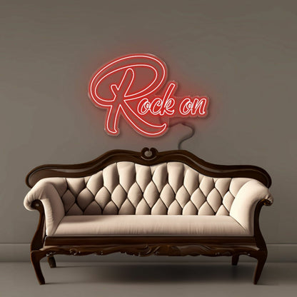 Rock On Led Neon Signs | Shineneon