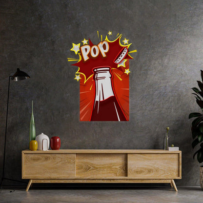 Rock Santa Tattoo Merry Christmas Uv Printed Led Neon Sign For Indoor Holiday Decor | Shineneon