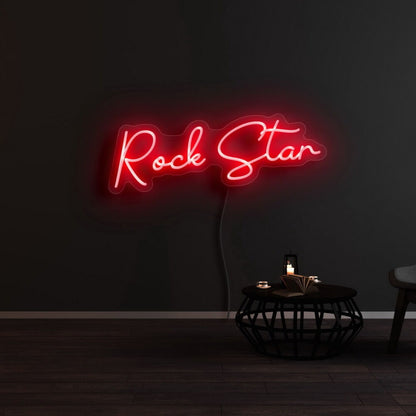 Rock Star Led Neon Sign | Shineneon