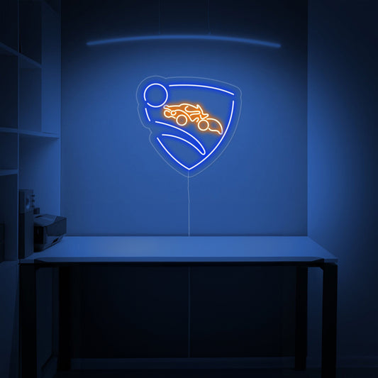 Rocket League Game Room Decor Led Neon Sign For Game Room