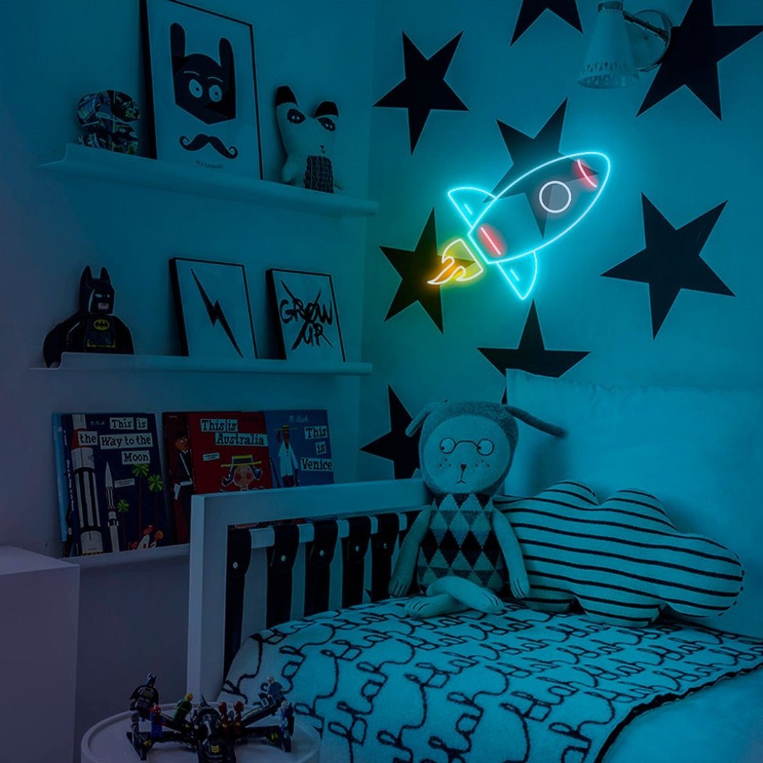 Rocket Led Sign Business Neon Sign - Shineneon