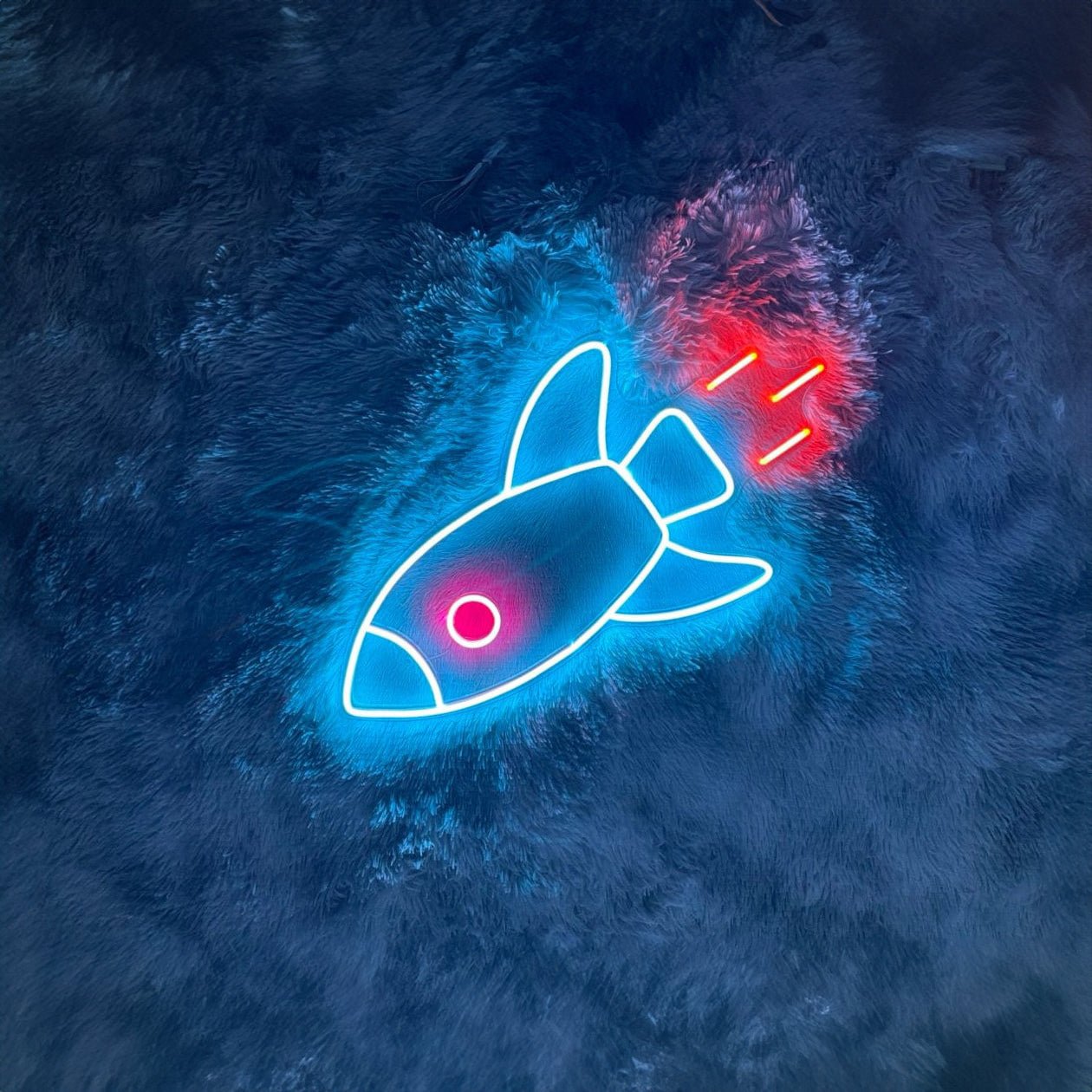 Rocket Led Sign Wall Decor - Shineneon