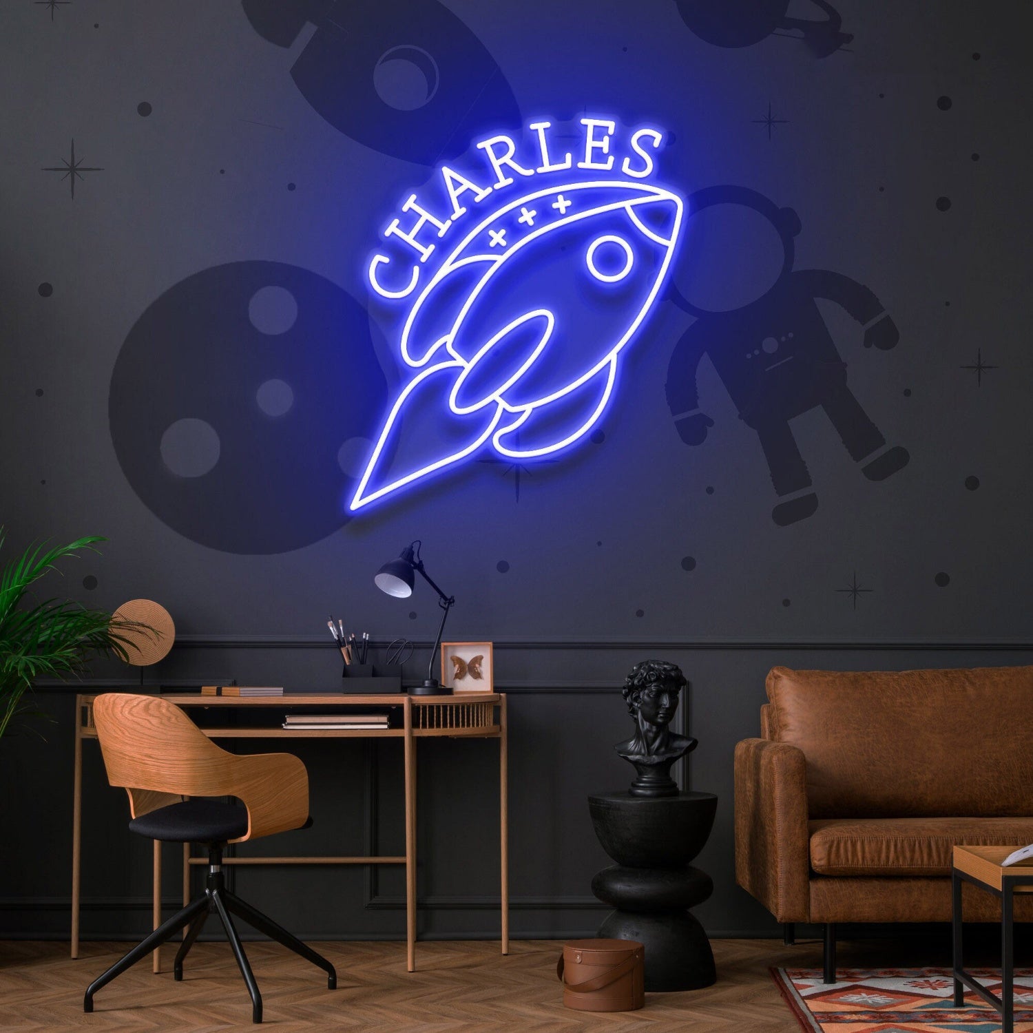 Rocket Space Gifts For Kids Rocket Wall Decor Led Neon Sign | Shineneon