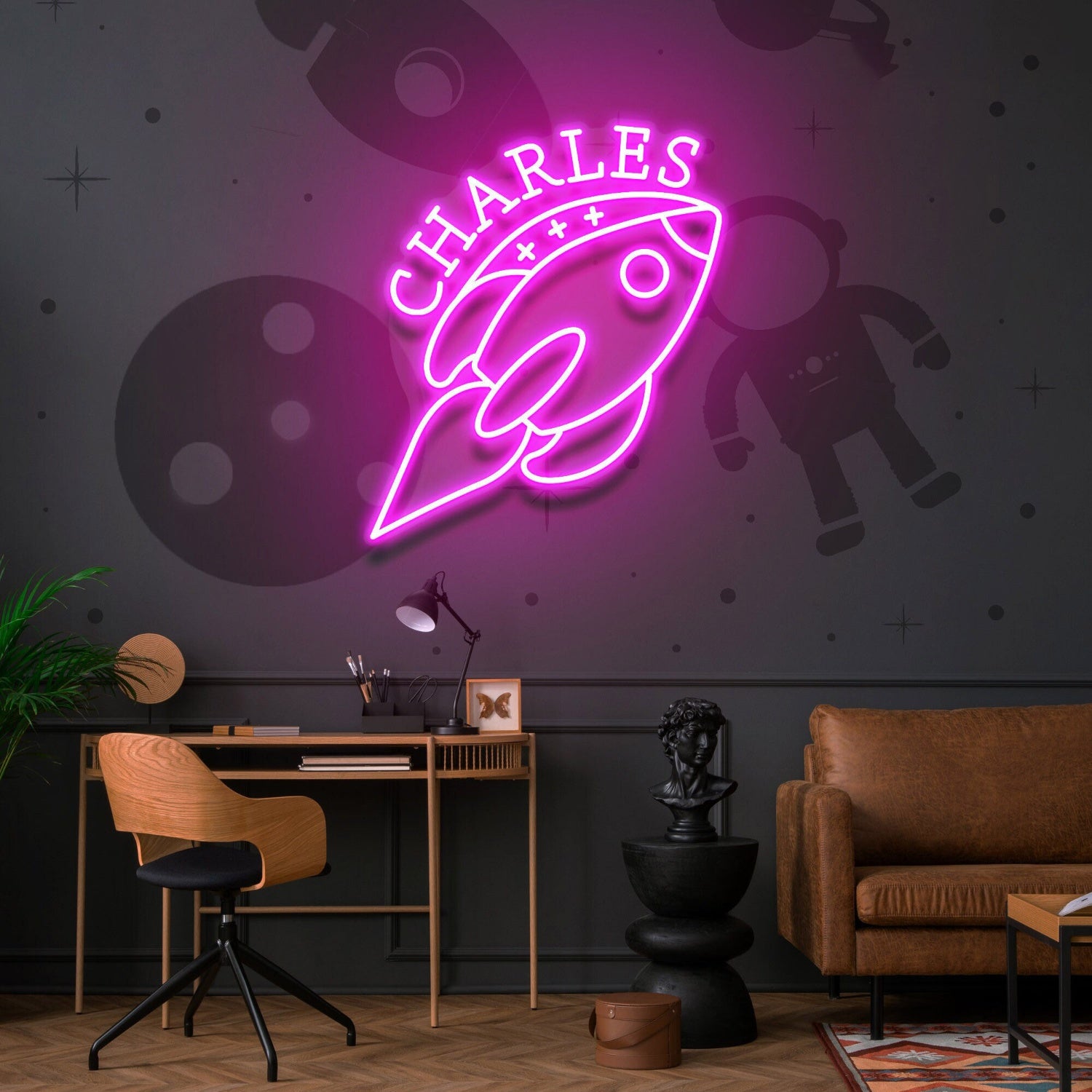 Rocket Space Gifts For Kids Rocket Wall Decor Led Neon Sign | Shineneon
