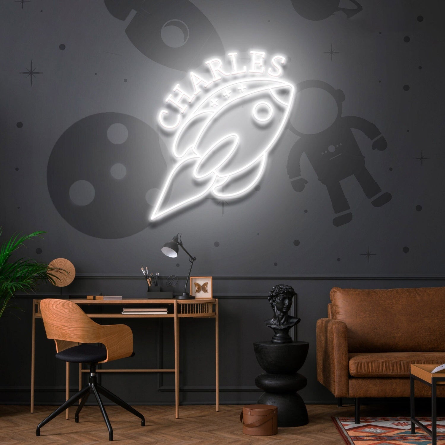 Rocket Space Gifts For Kids Rocket Wall Decor Led Neon Sign | Shineneon