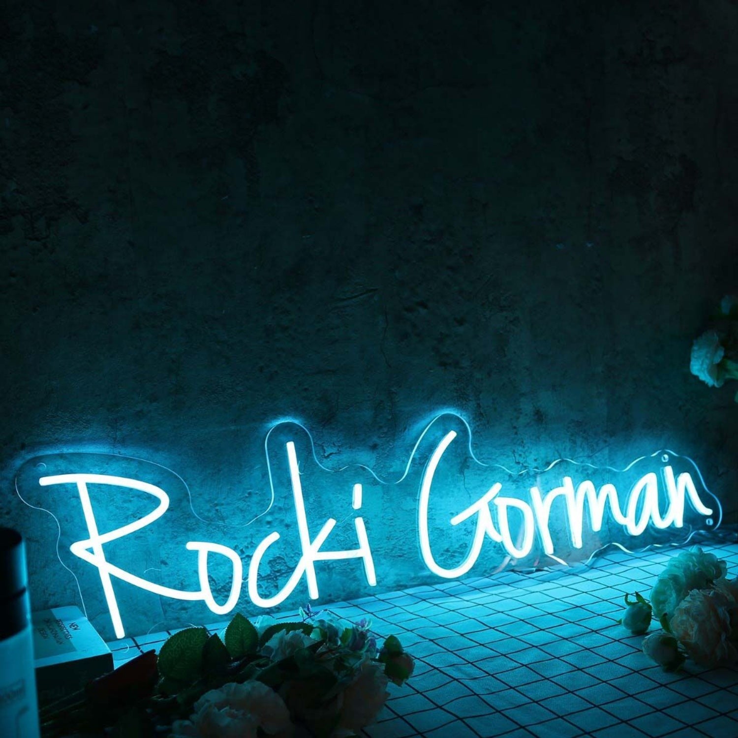 Rocki Gorman Blue Led Neon Sign - Shineneon