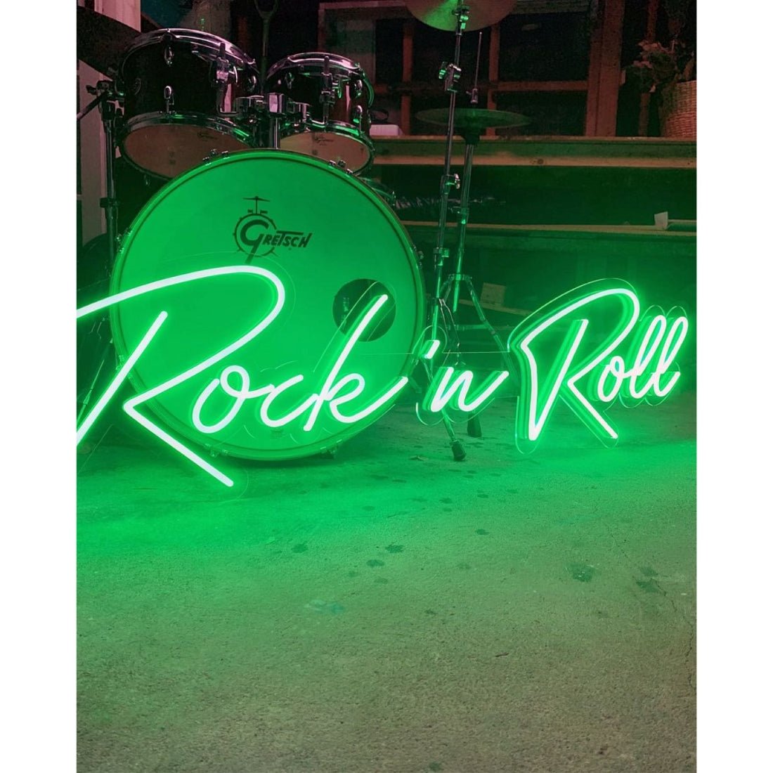 Rockn Roll Led Sign Business Neon Sign - Shineneon
