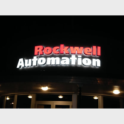 Rockwell Automation 3D Frontlit Channel Letters Led Light Sign