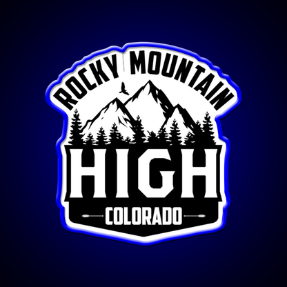 Rocky Mountain High Colorado Hemp Inspired Green Leaf Led Neon Sign Rgb Color - LED neon sign view 5