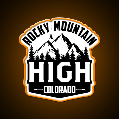Rocky Mountain High Colorado Hemp Inspired Green Leaf Led Neon Sign Rgb Color - LED neon sign view 6