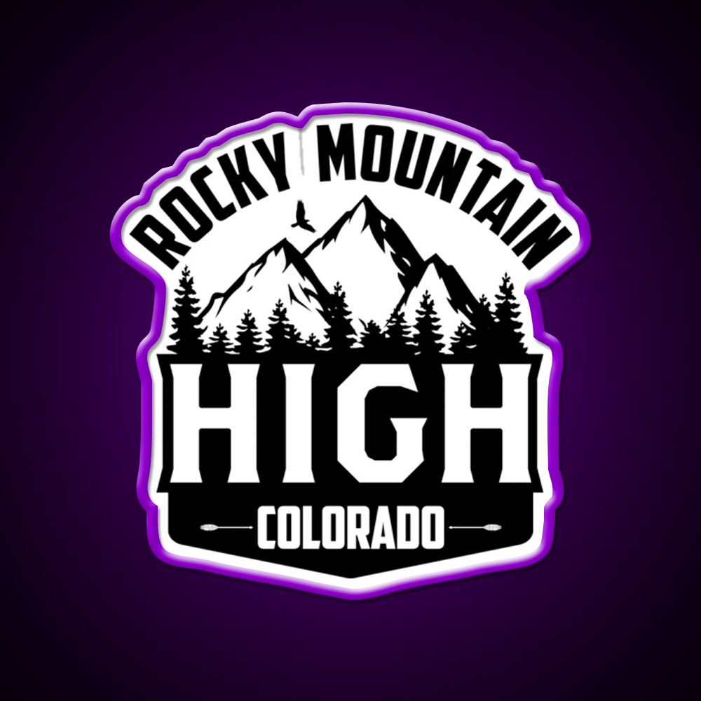 Rocky Mountain High Colorado Hemp Inspired Green Leaf Led Neon Sign Rgb Color - LED neon sign view 9