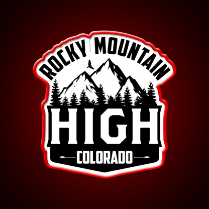 Rocky Mountain High Colorado Hemp Inspired Green Leaf Led Neon Sign Rgb Color - LED neon sign view 10
