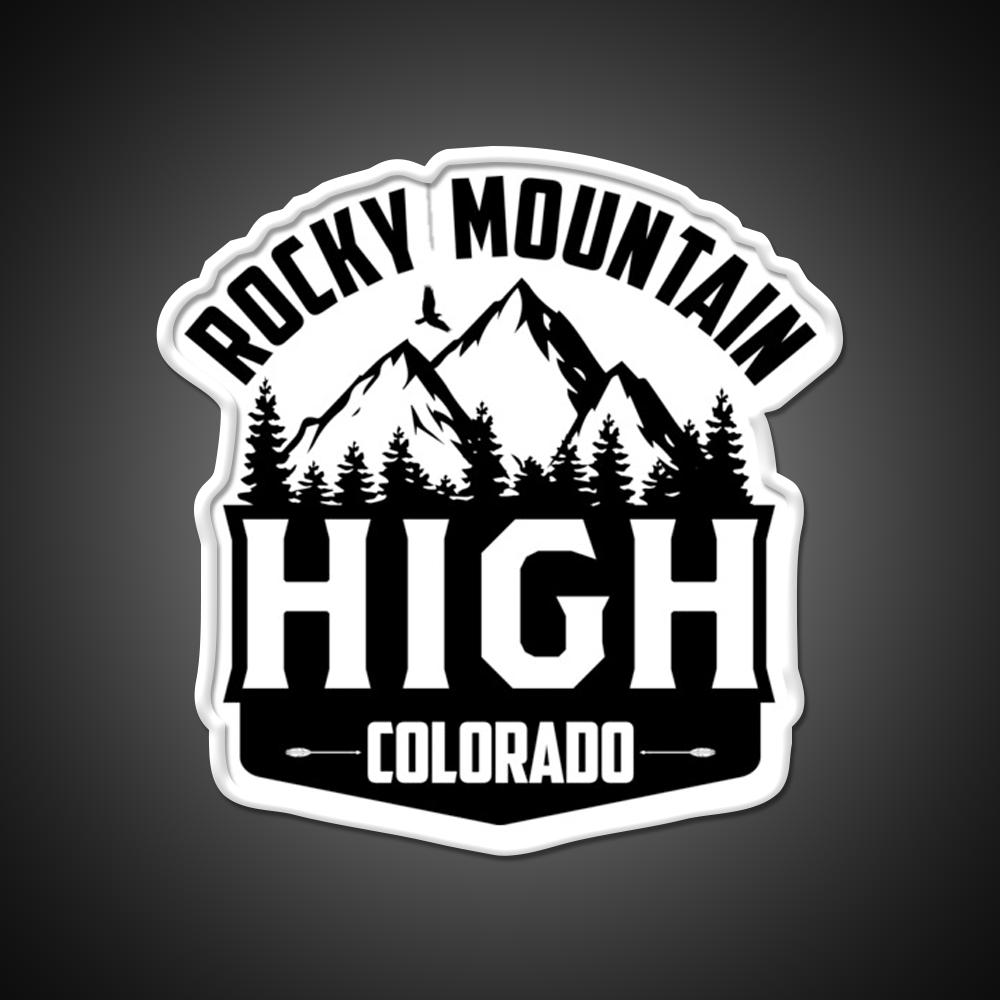 Rocky Mountain High Colorado Hemp Inspired Green Leaf Led Neon Sign Rgb Color - LED neon sign view 11