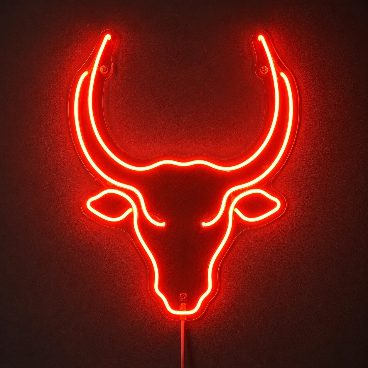 Rodeo Bull Head Neon Sign LED Neon Sign main product image