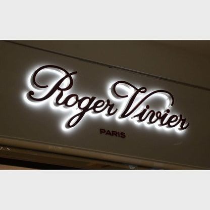 Roger Viviers 3D Backlit Channel Letters Led Light Sign - Shineneon