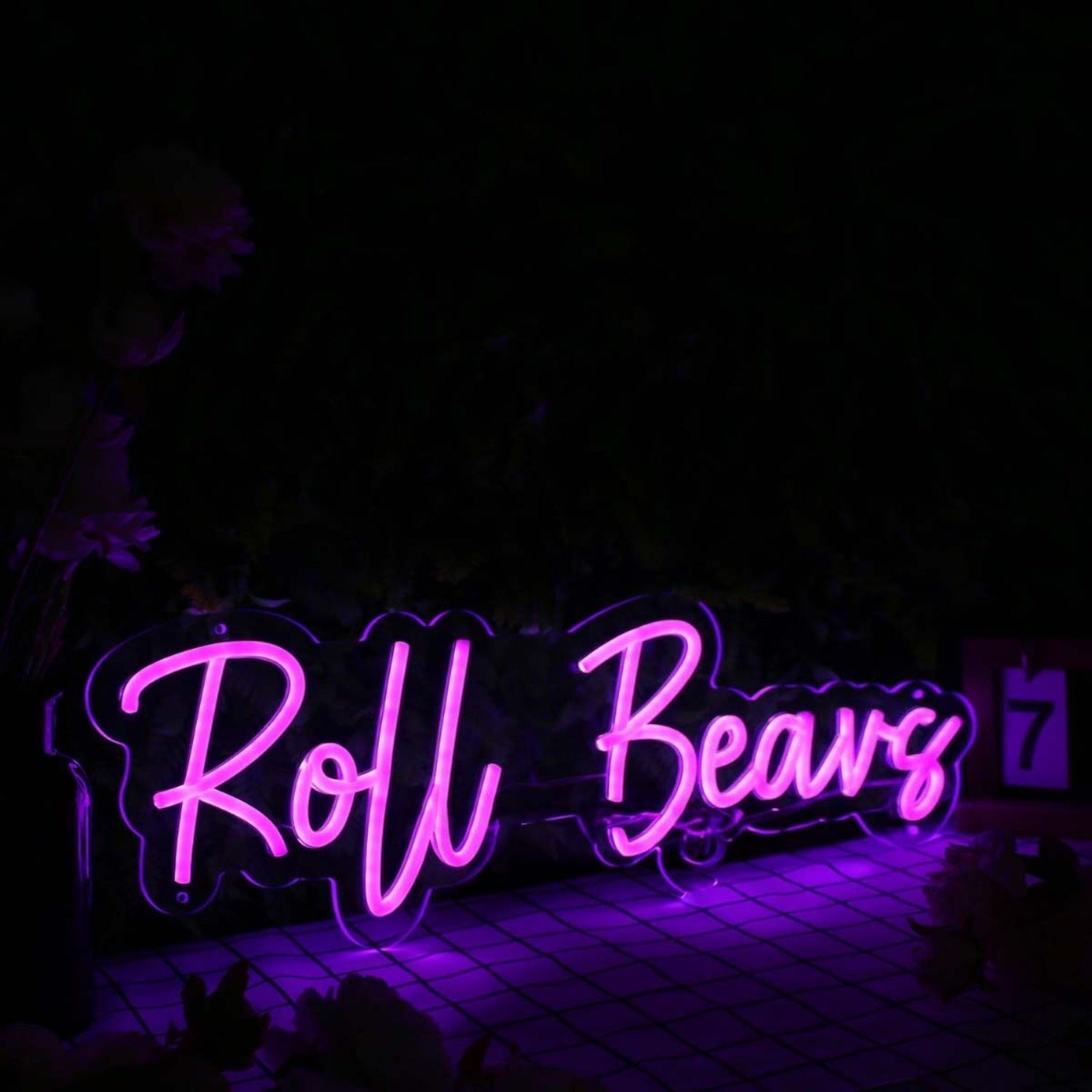 Roll Beavs Pink Led Neon Sign - Shineneon