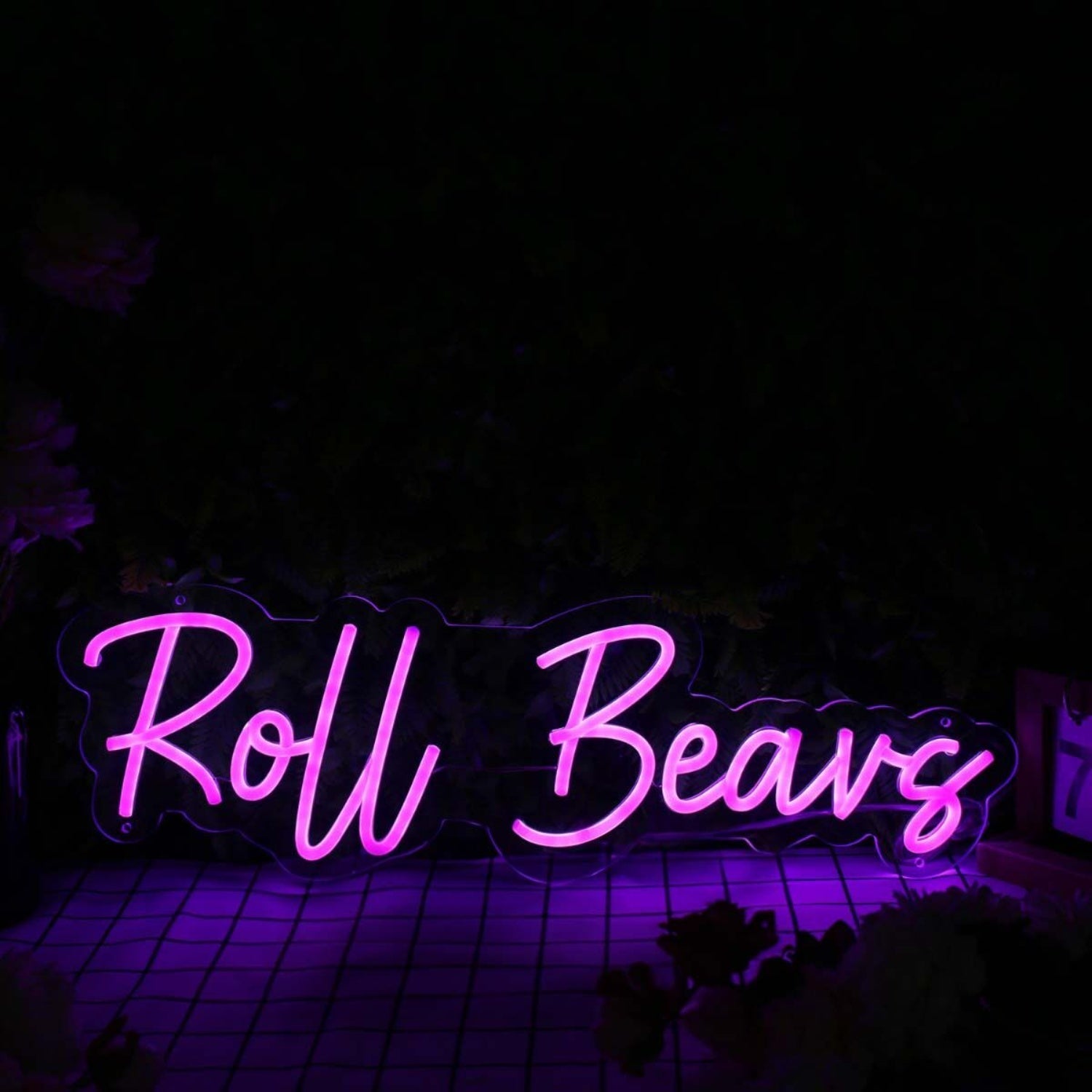 Roll Beavs Pink Led Neon Sign - Shineneon