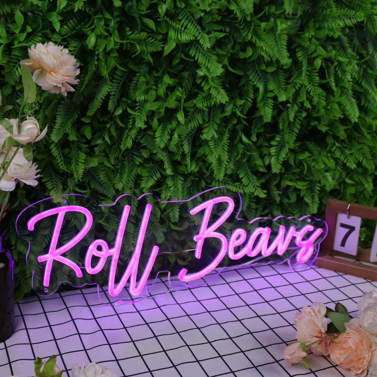Roll Beavs Pink Led Neon Sign - Shineneon