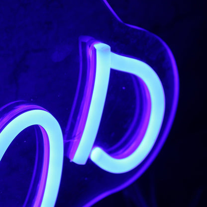Roll Dips Blue Led Neon Sign - Shineneon