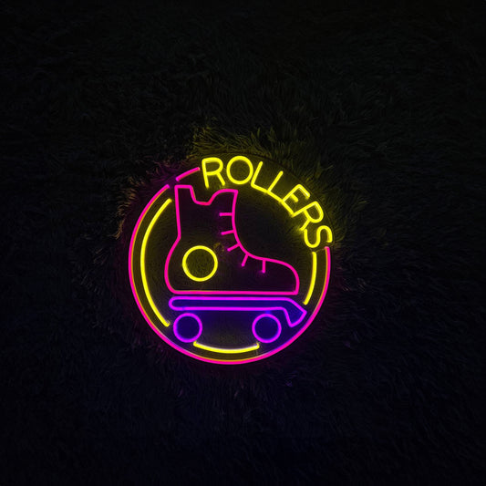 Roller Skate Neon Sign