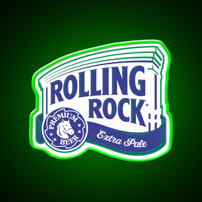 Rolling Rock Beer Bar Decor Led Neon Sign Rgb Color - LED neon sign view 8