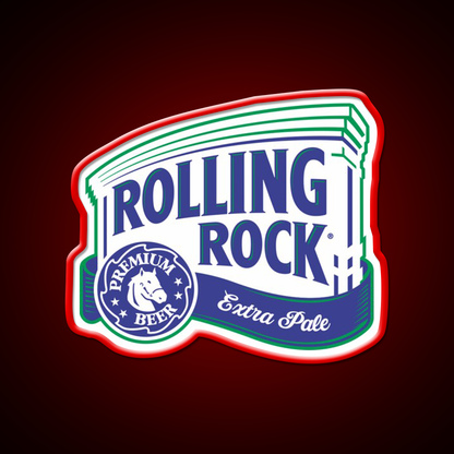 Rolling Rock Beer Bar Decor Led Neon Sign Rgb Color - LED neon sign view 10