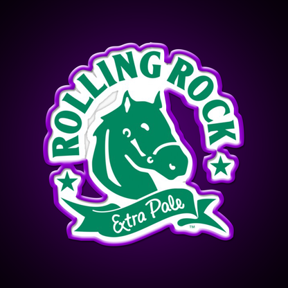 Rolling Rock Extra Pale Beer Bar Decor Led Neon Sign Rgb Color - LED neon sign view 9