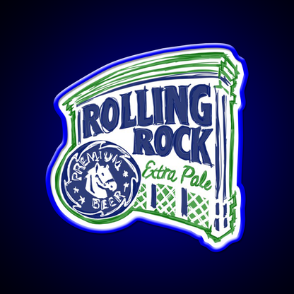 Rolling Rock Pop Beer Bar Decor Led Neon Sign Rgb Color - LED neon sign view 5