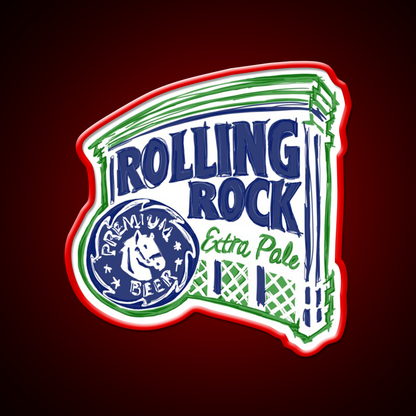 Rolling Rock Pop Beer Bar Decor Led Neon Sign Rgb Color - LED neon sign view 10