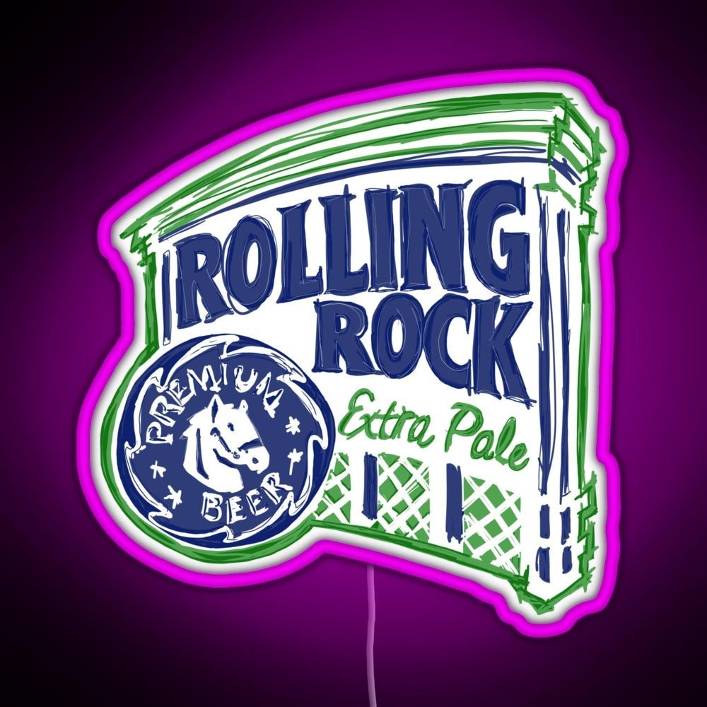 Rolling Rock Pop Rgb Neon Sign - Shineneon