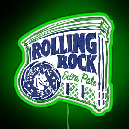 Rolling Rock Pop Rgb Neon Sign - Shineneon