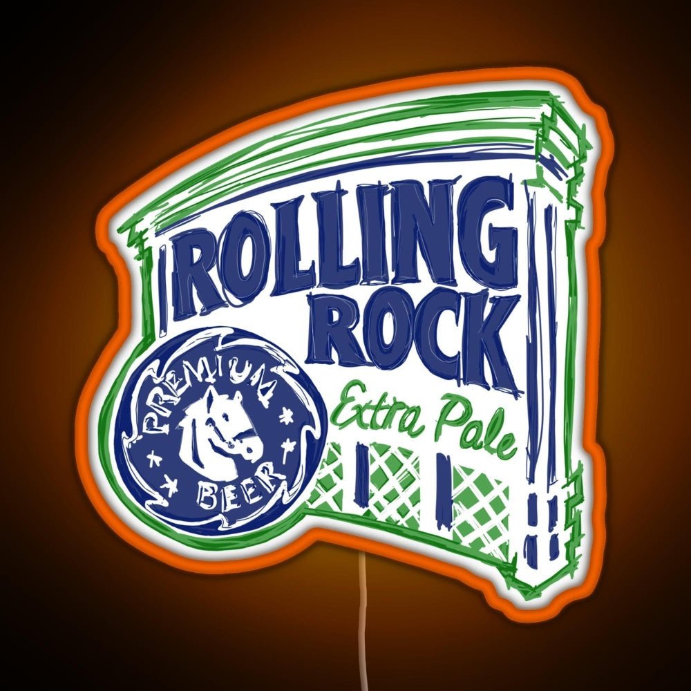 Rolling Rock Pop Rgb Neon Sign - Shineneon