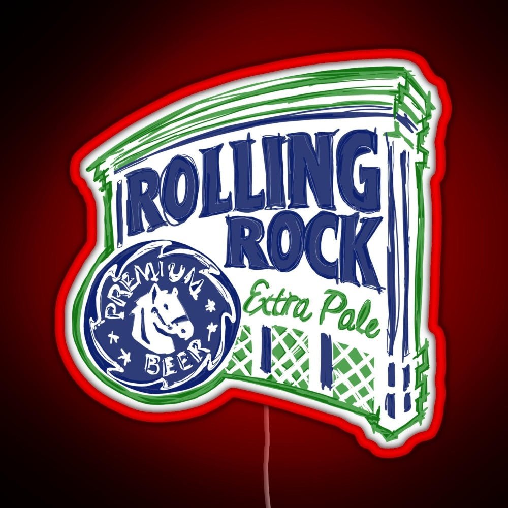 Rolling Rock Pop Rgb Neon Sign - Shineneon