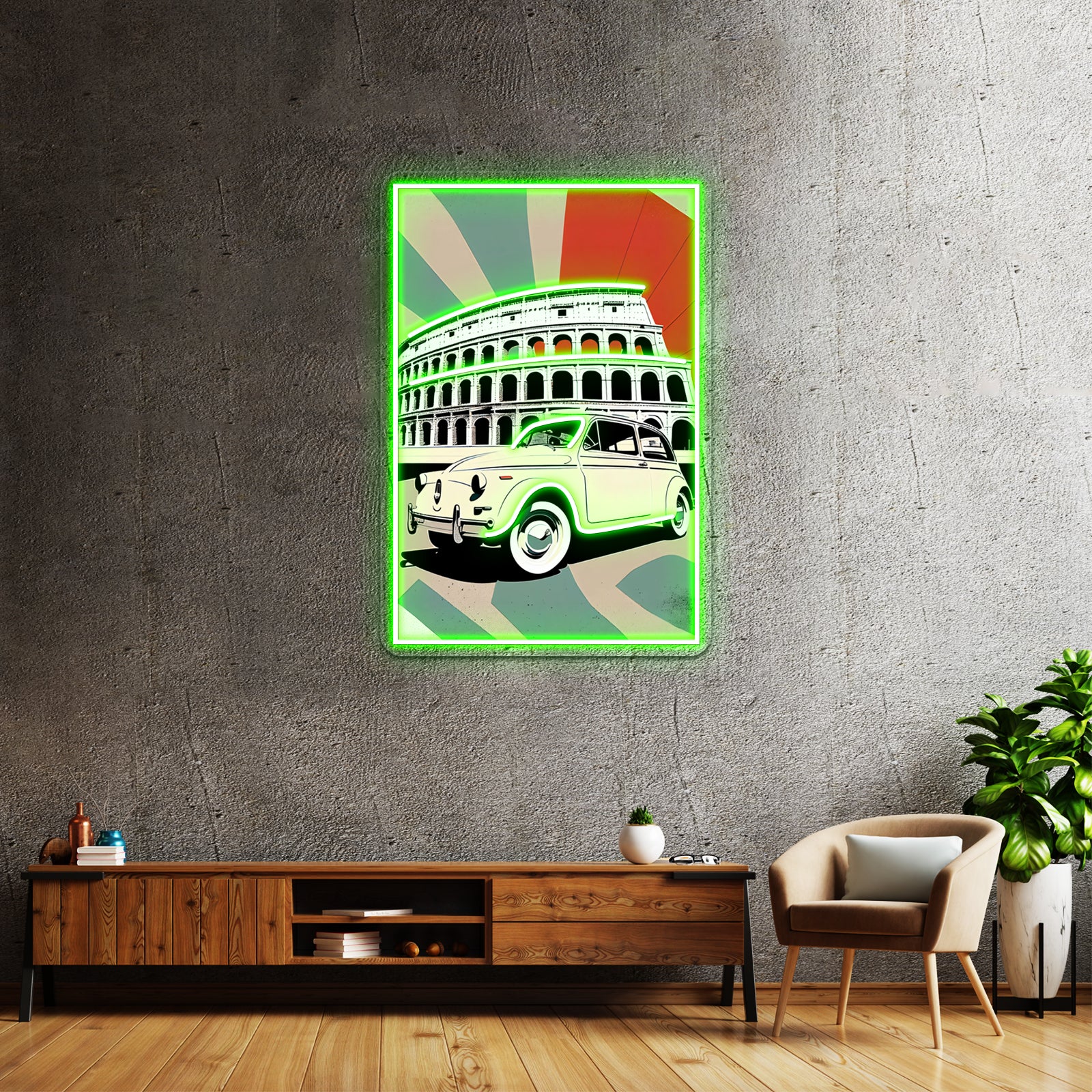 Roma La Dolce Vita Wall Artwork Neon Signs | Shineneon