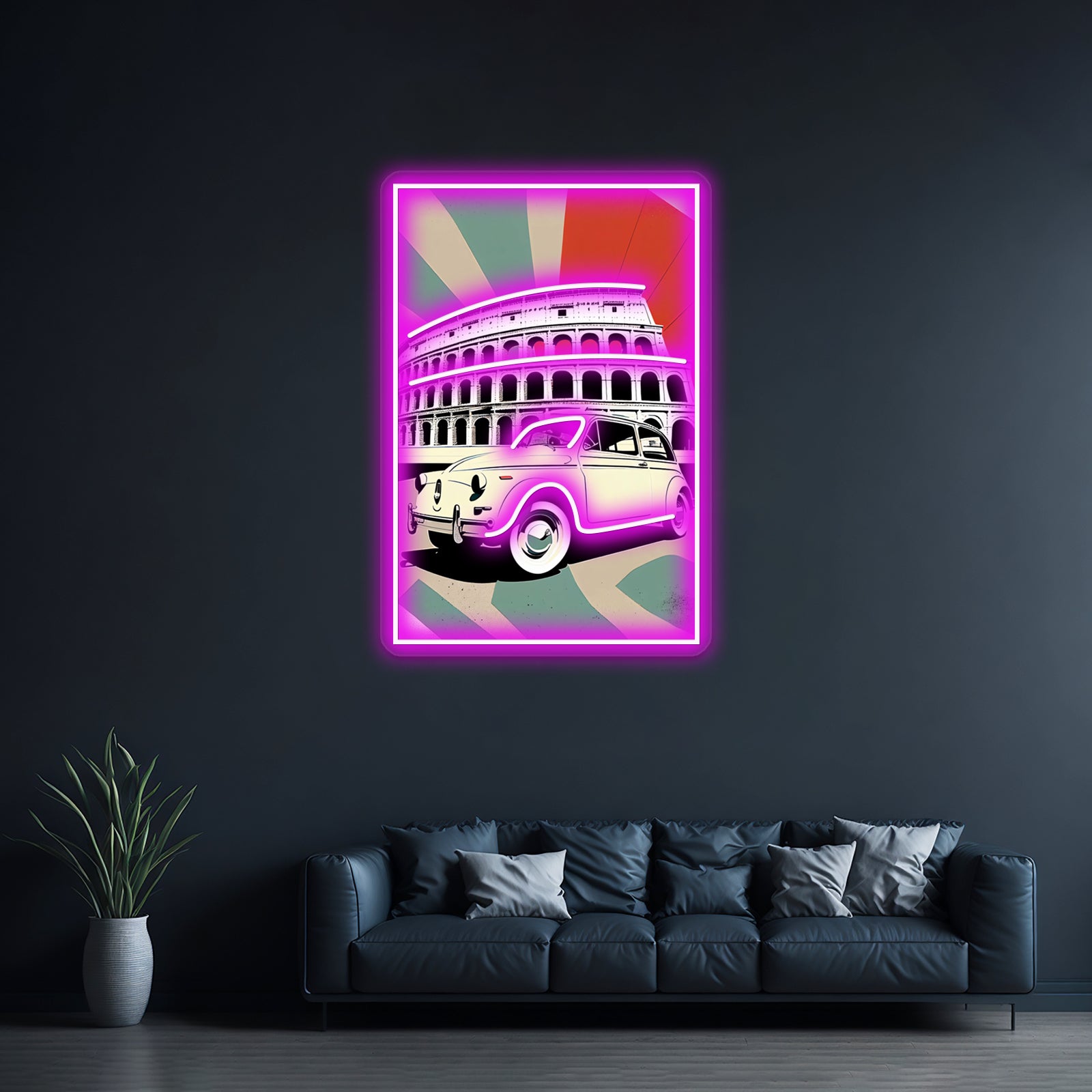 Roma La Dolce Vita Wall Artwork Neon Signs | Shineneon